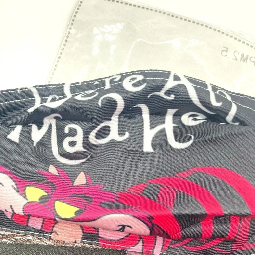 Alice In Wonderland Cheshire Cat face mask